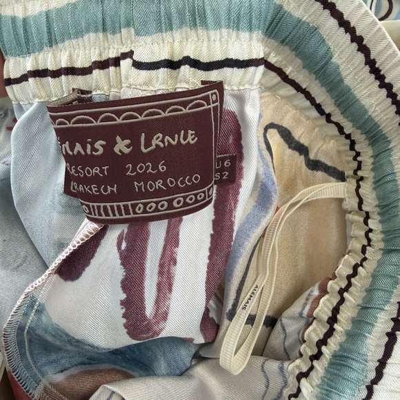 ALEMAIS Michelle Silk Wide-Leg Pants - Picture 9 of 12